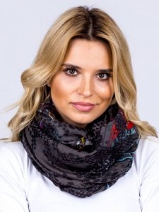 Chustka-AT-CH-F75105.52-czarny rozmiar - ONE SIZE