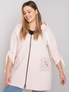 Bluza-RV-BL-6795.84-jasny różowy rozmiar - ONE SIZE