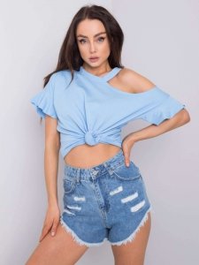 Bluzka-FA-BZ-6946.93P-niebieski rozmiar - ONE SIZE
