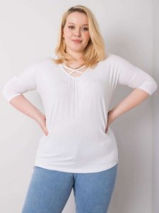 Bluzka-RV-BZ-6329.43P-biały rozmiar - 3XL