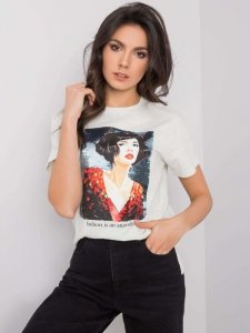 T-shirt-PM-TS-SS21TX04.31-mietowy rozmiar - S