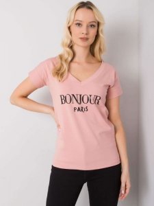 T-shirt-FA-TS-7161.32P-jasny różowy rozmiar - ONE SIZE