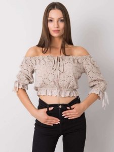 Top-TW-TP-BI-25455.43-beżowy rozmiar - L