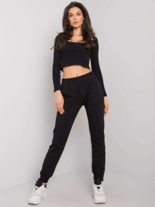 Spodnie dresowe-RV-DR-7365.17P-czarny rozmiar - L/XL