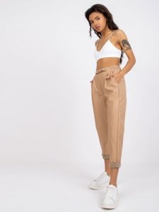 Spodnie-DHJ-SP-5058.35P-beżowy rozmiar - 2XL