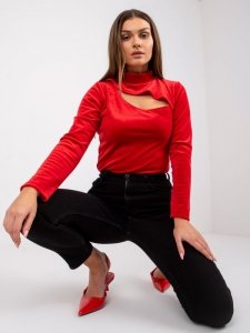 Bluzka-DHJ-BZ-6561.09P-czerwony rozmiar - ONE SIZE