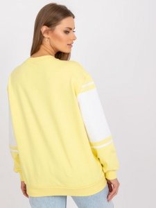 Bluza-FA-BL-7699.04P-biało-żółty rozmiar - ONE SIZE