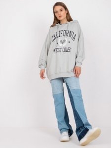 Bluza-FA-BL-7706.58-jasny szary rozmiar - ONE SIZE