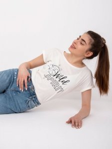 T-shirt-TW-TS-1005-14.25P-ecru rozmiar - L