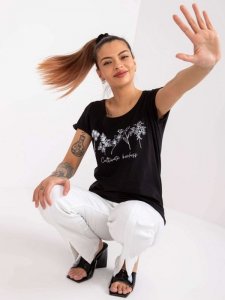T-shirt-TW-TS-1005-16.04-czarny rozmiar - S