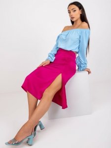 Spódnica-WN-SD-1705.86-fuksjowy rozmiar - S