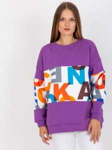 Bluza-EM-BL-627.91-fioletowy rozmiar - S/M