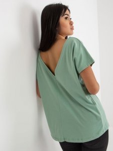 T-shirt-RV-TS-4662.48-pistacjowy rozmiar - L
