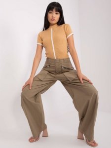 Bluzka-BA-BZ-1456.72P-camelowy rozmiar - ONE SIZE