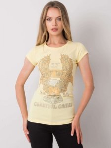 T-shirt-EM-TS-ES-21-533.16-jasny żółty rozmiar - S