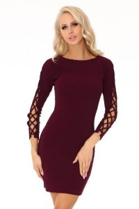 Sukienka Merciana Plum 85198 rozmiar - L