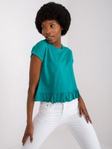 T-shirt-TW-TS-1053.21X-ciemny zielony rozmiar - M