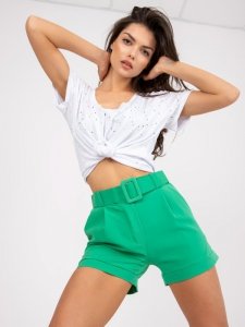 Szorty-DHJ-SN-15776.01P-zielony rozmiar - 2XL