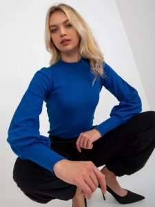 Bluzka-RV-BZ-5223.15-kobaltowy rozmiar - S