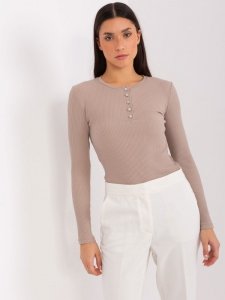 Bluzka-RV-BZ-9211.26X-ciemny bezowy rozmiar - L/XL