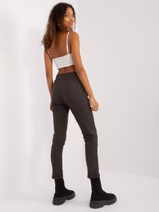 Spodnie dresowe-RV-DR-7517.22-khaki rozmiar - S