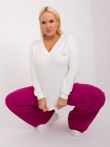 Bluzka-RV-BZ-9233.24-ecru rozmiar - ONE SIZE