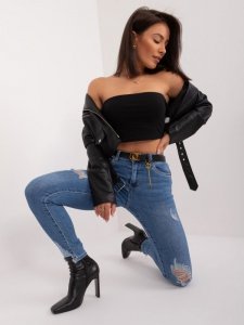 Spodnie jeans-PM-SP-J1330-14.31X-ciemny niebieski rozmiar - XL