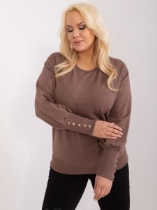 Bluzka-RV-BZ-9227.33X-brązowy rozmiar - ONE SIZE