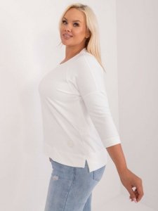 Bluzka-RV-BZ-9221.95-ecru rozmiar - ONE SIZE