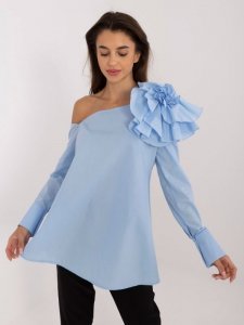 Bluzka-LK-BZ-509656.21-jasny niebieski rozmiar - L