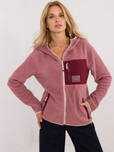 Bluza-D20001M02671A3-ciemny różowy rozmiar - S
