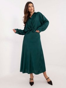 Spódnica-DHJ-SD-19293.67-ciemny zielony rozmiar - ONE SIZE