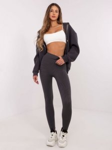 Leginsy-NM-LG-NOU009.39-ciemny szary rozmiar - M/L