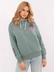 Bluza-D10600T02420L-pistacjowy rozmiar - L