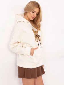 Bluza-DHJ-BL-A8695.65P-jasny beżowy rozmiar - ONE SIZE