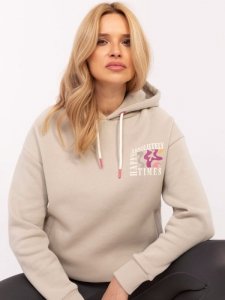 Bluza-D10600T02420M-beżowy rozmiar - L