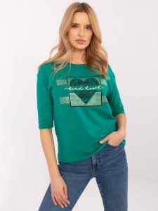 Bluzka-CLM-BZ-0012.94-zielony rozmiar - M