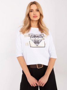 Bluzka-CLM-BZ-0012.94-biały rozmiar - XL