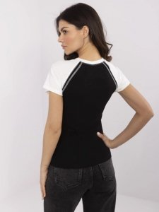 T-shirt-NM-TS-V7940.17-czarno-biały rozmiar - ONE SIZE