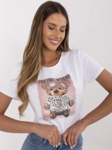 T-shirt-NM-TS-NG25285.74P-biały rozmiar - ONE SIZE
