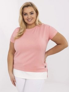 Bluzka-RV-BZ-A625.84-brzoskwiniowy rozmiar - ONE SIZE