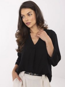 Bluzka-D73761M11174B-czarny rozmiar - XL