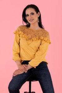 Bluzka Hiron Mustard B34 rozmiar - XL
