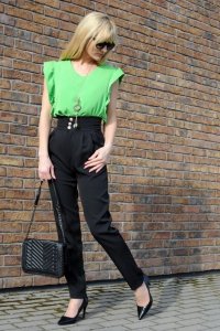Bluzka Sanola Green rozmiar - ONE SIZE