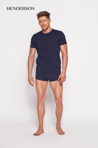 Koszulka Męska Model Bosco 18731 59X Navy - Henderson