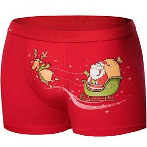 Cornette Bokserki świąteczne Santas 007/67