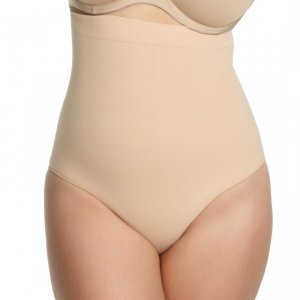 Julimex Figi wysoka talia Seamless 441 beżowe