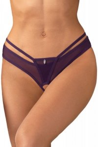 Obsessive Figi stringi otwarte Vibres purple