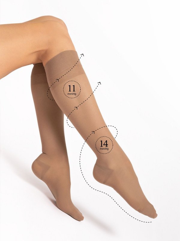 Podkolanówki BODY CARE TRAVEL FIRM 30