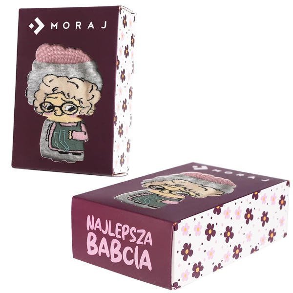 SKARPETEK DAMSKICH NAJLEPSZA BABCIA CSLB450-004/2